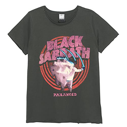 BLACK SABBATH - Paranoid Ampli - tshirt - Ladies T Shirt - Size XL