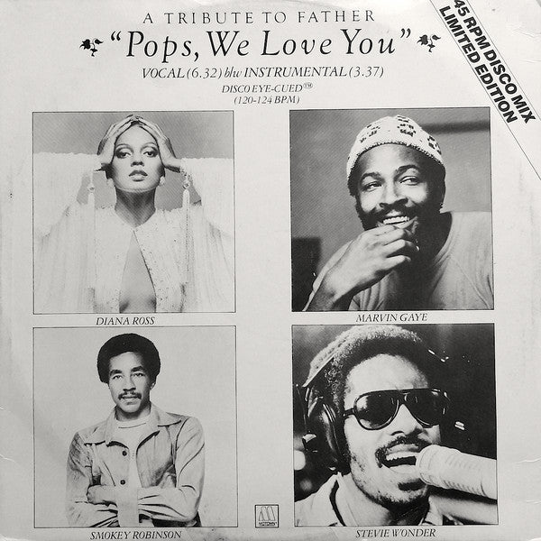 Diana Ross - Pops, We Love You (A Tribute To Father) - Used Vinyl Re