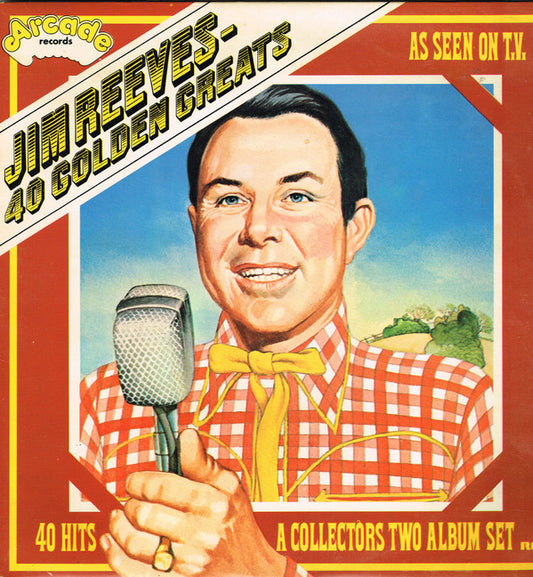 Jim Reeves - 40 Golden Greats - Used Vinyl Record