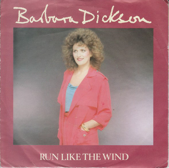 Barbara Dickson - Run Like The Wind - Used Vinyl Record 7"