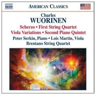 Fred Sherry - Charles Wuorinen: Scherzo/First String Quartet/... - New C