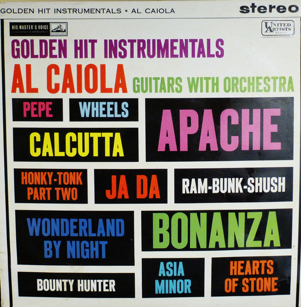 Al Caiola And His Or - Golden Hit Instrumentals - Used Vinyl Record