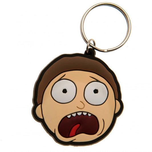 Rick And Morty - PVC Keyring Mo - keyrings - Approx 45mm x 45mm - New
