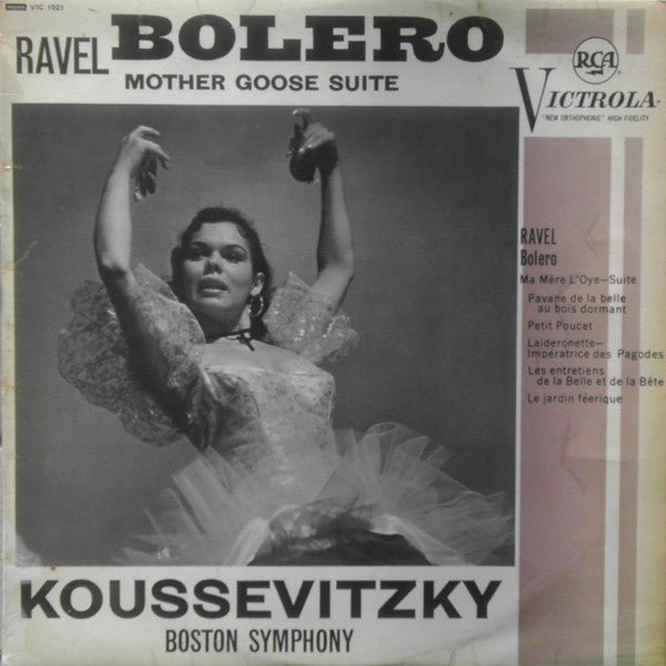 Maurice Ravel - Bolero / Ma Mere L'Oye - Suite - Used Vinyl Record