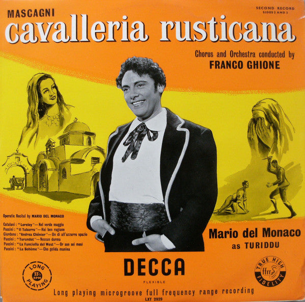 Pietro Mascagni - Cavalleria Rusticana  (Record 2 Of 2) - Used Vinyl