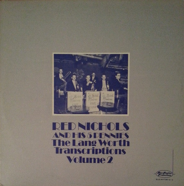 Red Nichols And His - Lang Worth Transcriptions Volume 2 - Used Vinyl