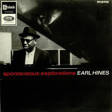 Earl Hines - Spontaneous Explorations - Used Vinyl Record