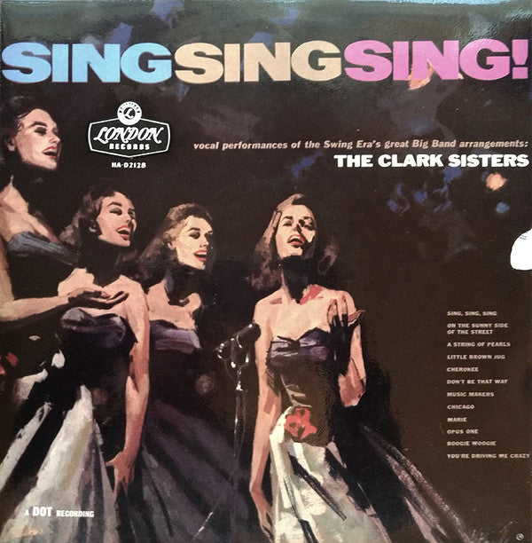 Clark Sisters - Sing Sing Sing - Used Vinyl Record