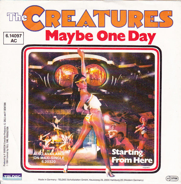 Creatures - Maybe One Day / Starting From Here - Used Vinyl R