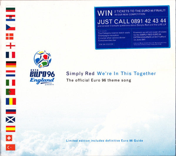 Simply Red - We're In This Together - Used CD