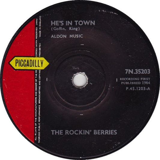 Rockin' Berries - He's In Town - Used Vinyl Record 7"