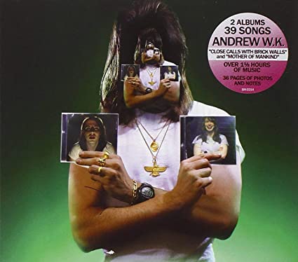 ANDREW WK - CLOSE CALLS WITH BRICK WALLS-M - CD