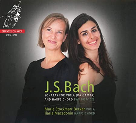 MARIE STOCKMARR BECK - JS BACH SONATAS FOR VIOLA AND - CD