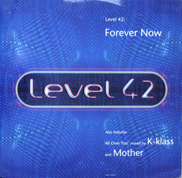 Level 42 - Forever Now / All Over You - Used Vinyl Record 12"