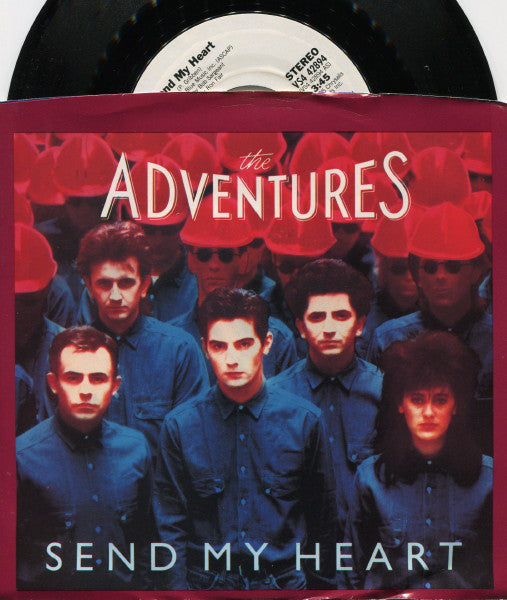 Adventures - Send My Heart - Used Vinyl Record 7"
