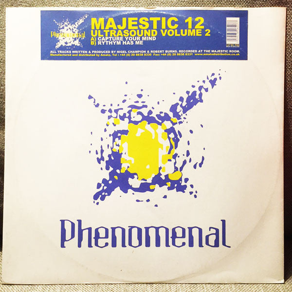 Majestic 12 - Ultrasound Volume 2 - Used Vinyl Record 12"