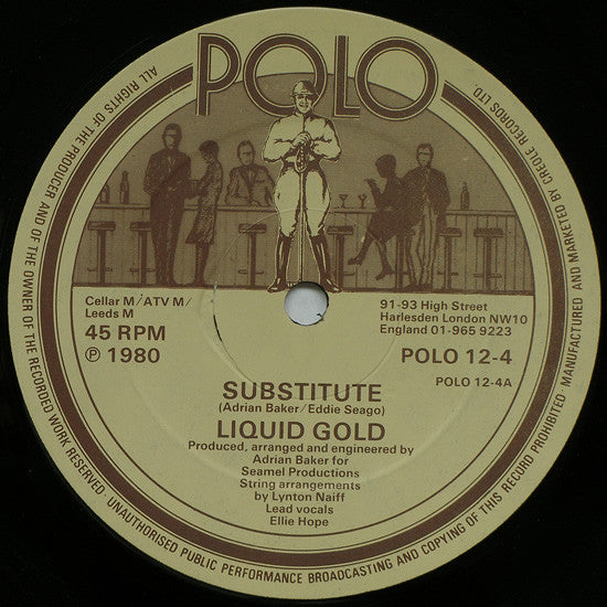 Liquid Gold - Substitute - Used Vinyl Record 12"