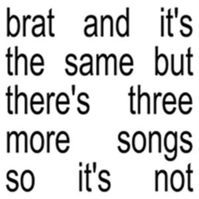 Charli XCX - Brat and it s the same but the - CD