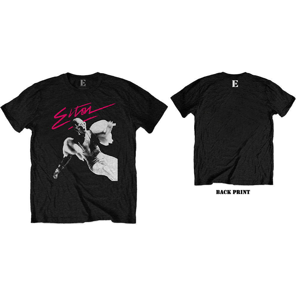 Elton John - tshirt - Unisex - Short Sleeves - X-Large