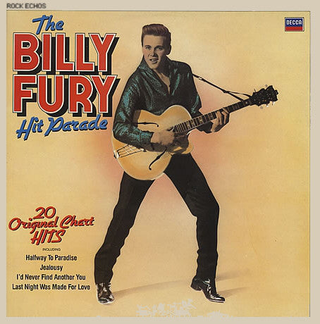Billy Fury - Hit Parade - Used Vinyl Record