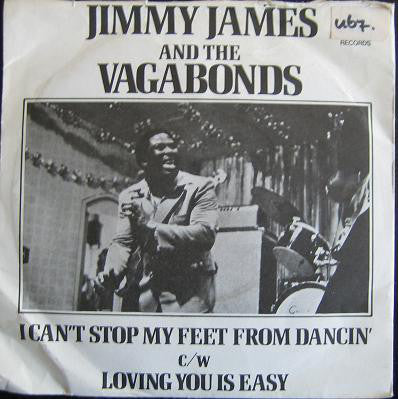 Jimmy James & The Va - I Can't Stop My Feet From Dancin' - Used Vinyl