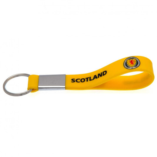 Scotland - Silicone Keyri - keyrings - Approx 10cm x 1.5cm - New Keyri