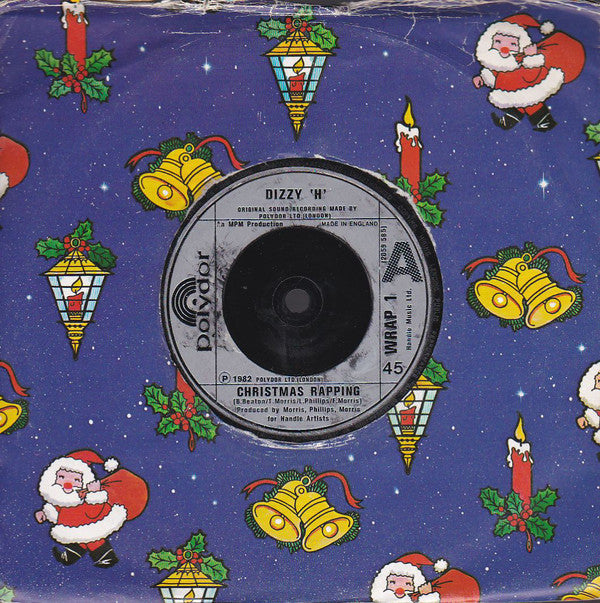 Dizzi Heights - Christmas Rapping - Used Vinyl Record 7"