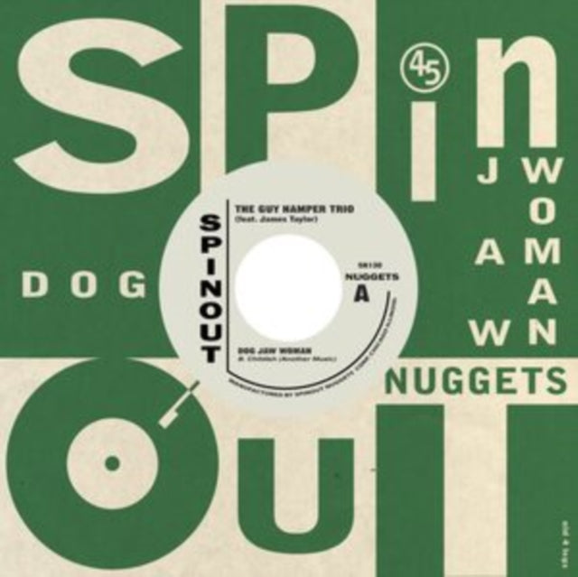GUY HAMPER TRIO - DOG JAW WOMAN / THE FIRST CREA - Vinyl Record 7
