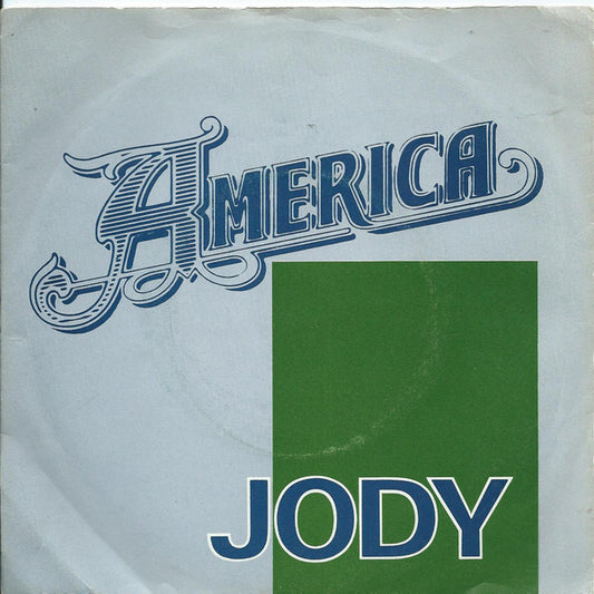 America - Jody - Used Vinyl Record 7"
