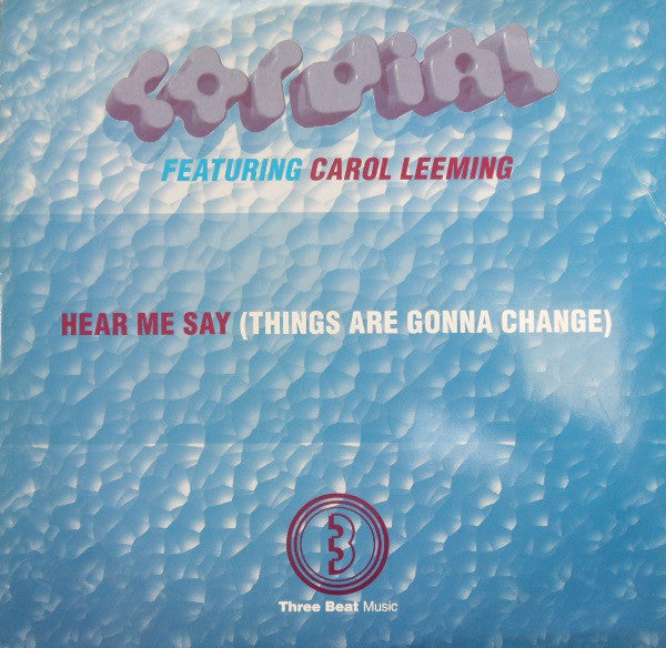 Cordial - Hear Me Say (Things Are Gonna Change) - Used Vinyl Record 1