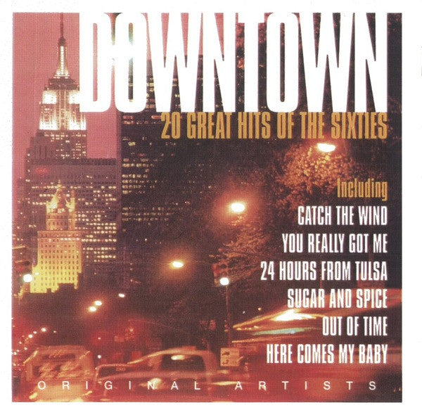 Various - Downtown - 20 Great Hits Of The Sixties - Used CD
