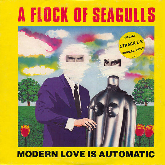 A Flock Of Seagulls - Modern Love Is Automatic - Used Vinyl Record 12"