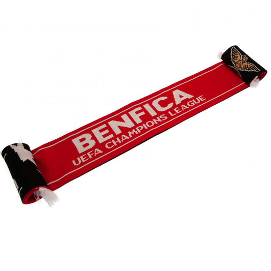SL Benfica - Scarf - Clothing - Approx 132cm x 16cm - New Scarves