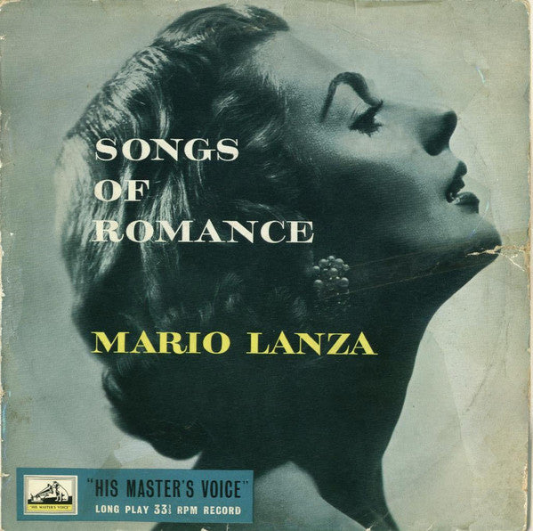 Mario Lanza - Songs Of Romance - Used Vinyl Record