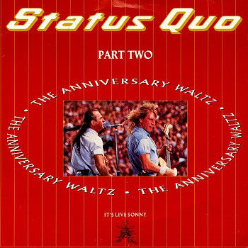 Status Quo - Anniversary Waltz (Part Two) - Used Vinyl Record 7"