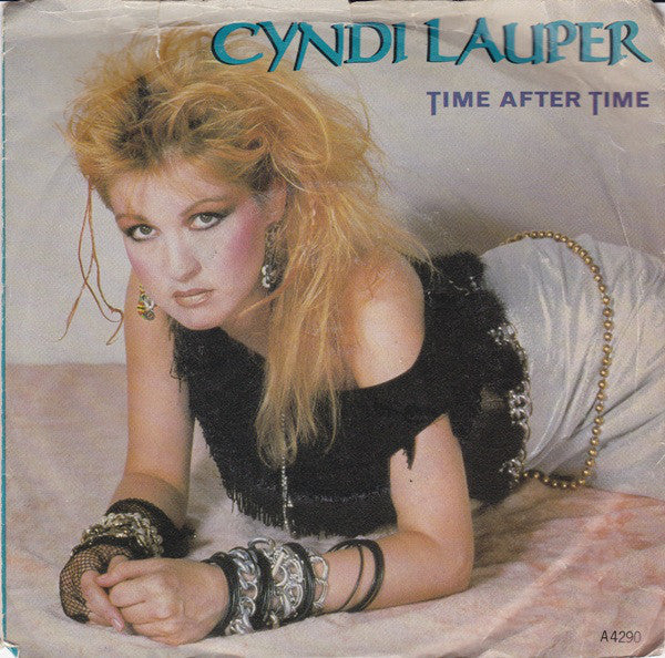 Cyndi Lauper - Time After Time - Used Vinyl Record 7"