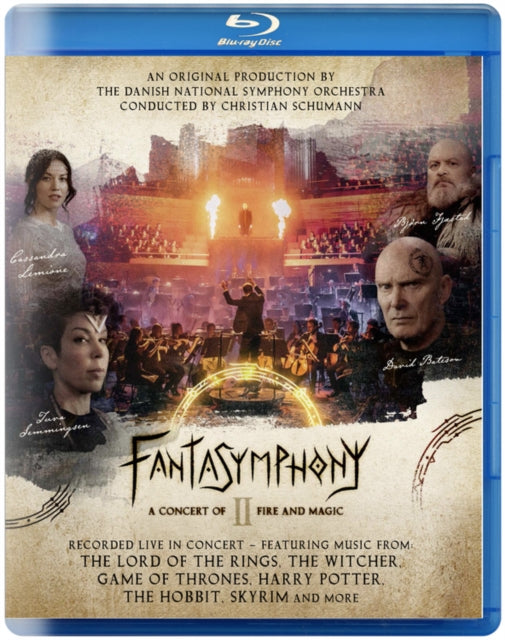 Danish National Symp - Fantasymphony II - A Concert o - New BLURAY