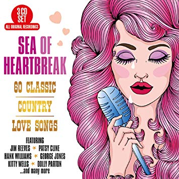 Various Artists - Sea of Heartbreak: 60 Classic Country Love Songs - CD
