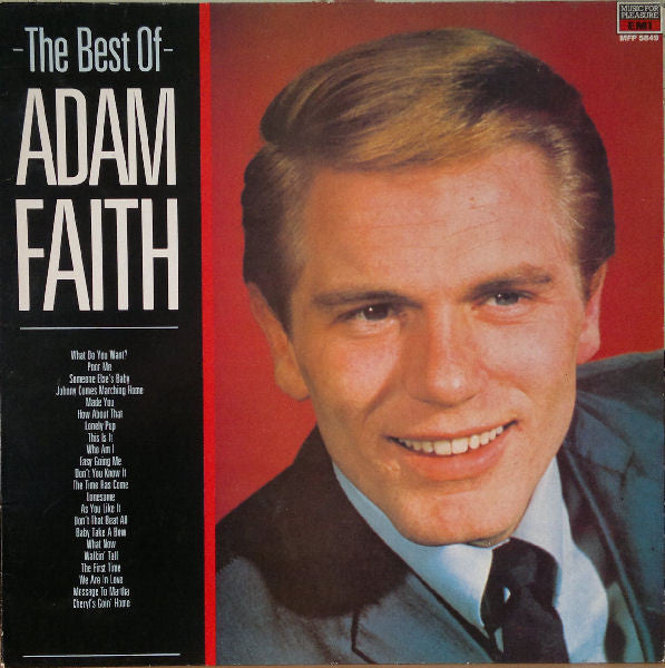 Adam Faith - Best Of - Used Vinyl Record