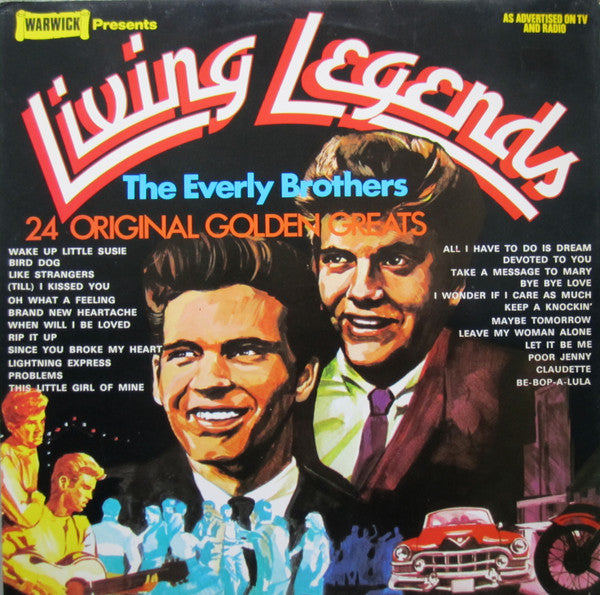 Everly Brothers - Living Legends - Used Vinyl Record