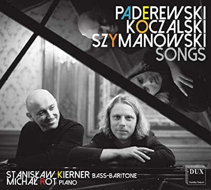 Songs By Paderewski, Koczalski & Szymanowski - CD