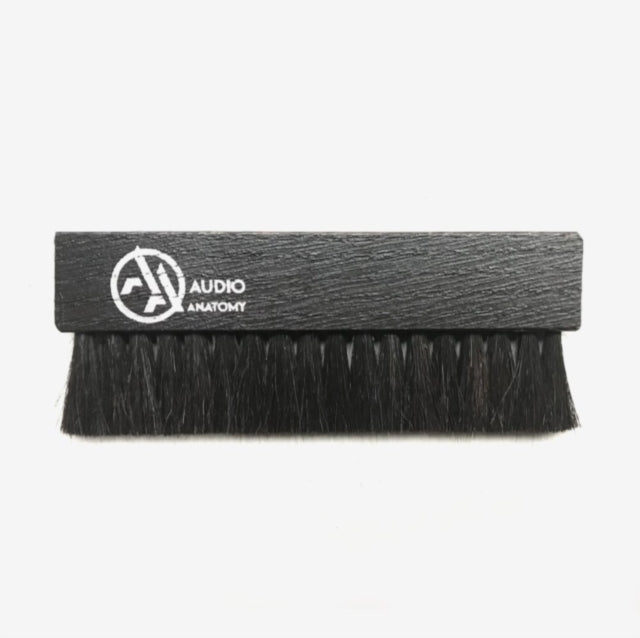 AUDIO ANATOMY - Oak Wood Brush Black With Antistatic Goat And Nylon Fi