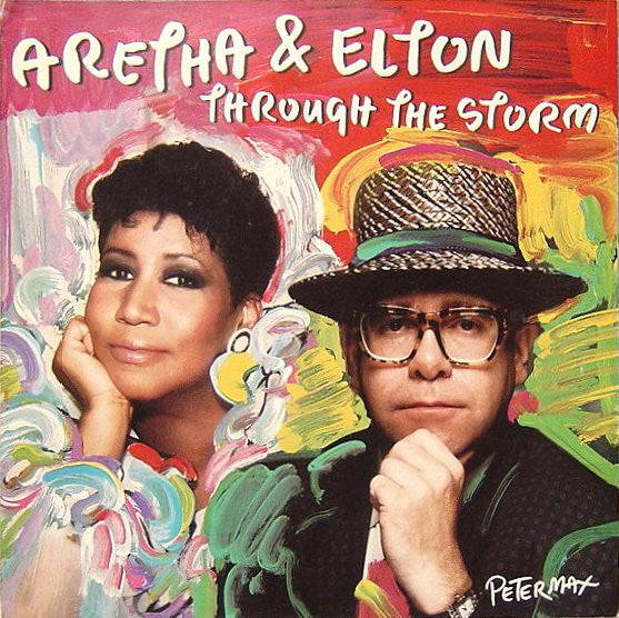 Aretha Franklin - Through The Storm - Used Vinyl Record 7"