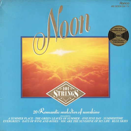 101 Strings - Noon - Used Vinyl Record