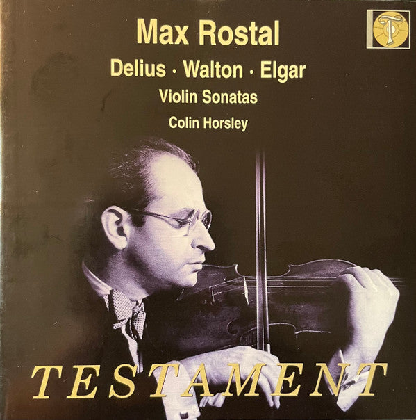 Max Rostal - Violin Sonatas - Used CD