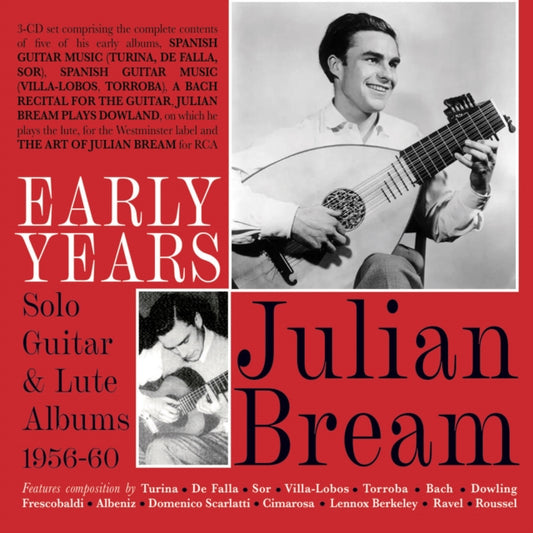 BREAM - EARLY YEARS: SOLO GUITAR & LUTE ALBUMS 1956-60 - CD