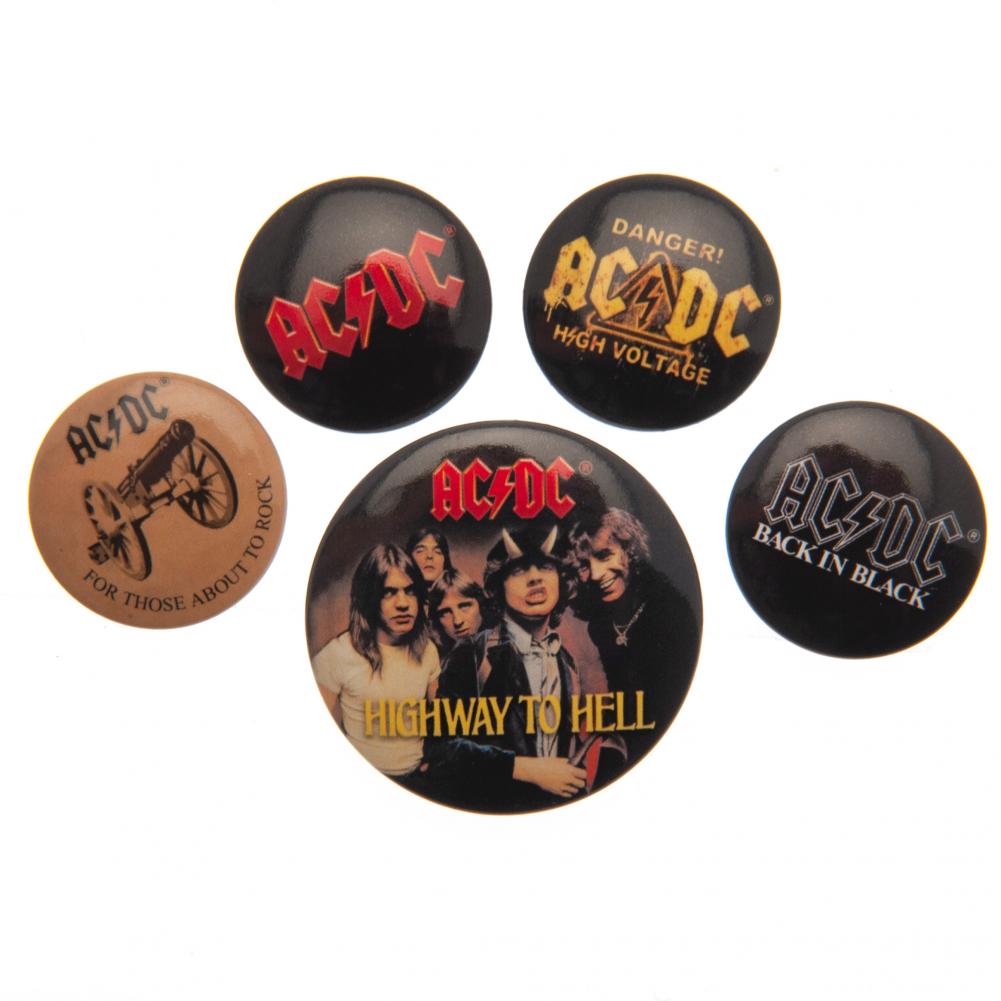 AC/DC - Button Badge Set - Badges