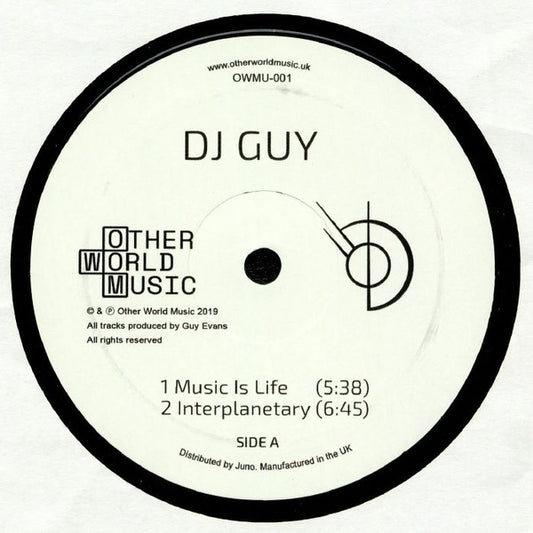 DJ Guy - OWMU001 - New Vinyl Record 12"