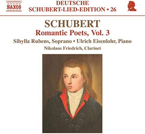 RUBENS:EISENLOHR - SCHUBERT: ROMANTIC POETS V.3 - CD