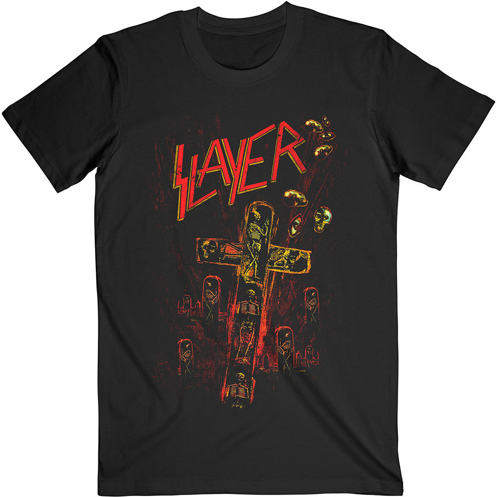 Slayer - tshirt - Unisex - Short Sleeves - Medium